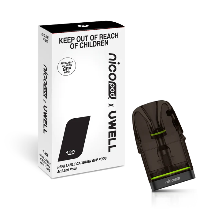 Uwell - Caliburn G3 Pods NicoPod Refillable (3 x 2.5ml)
