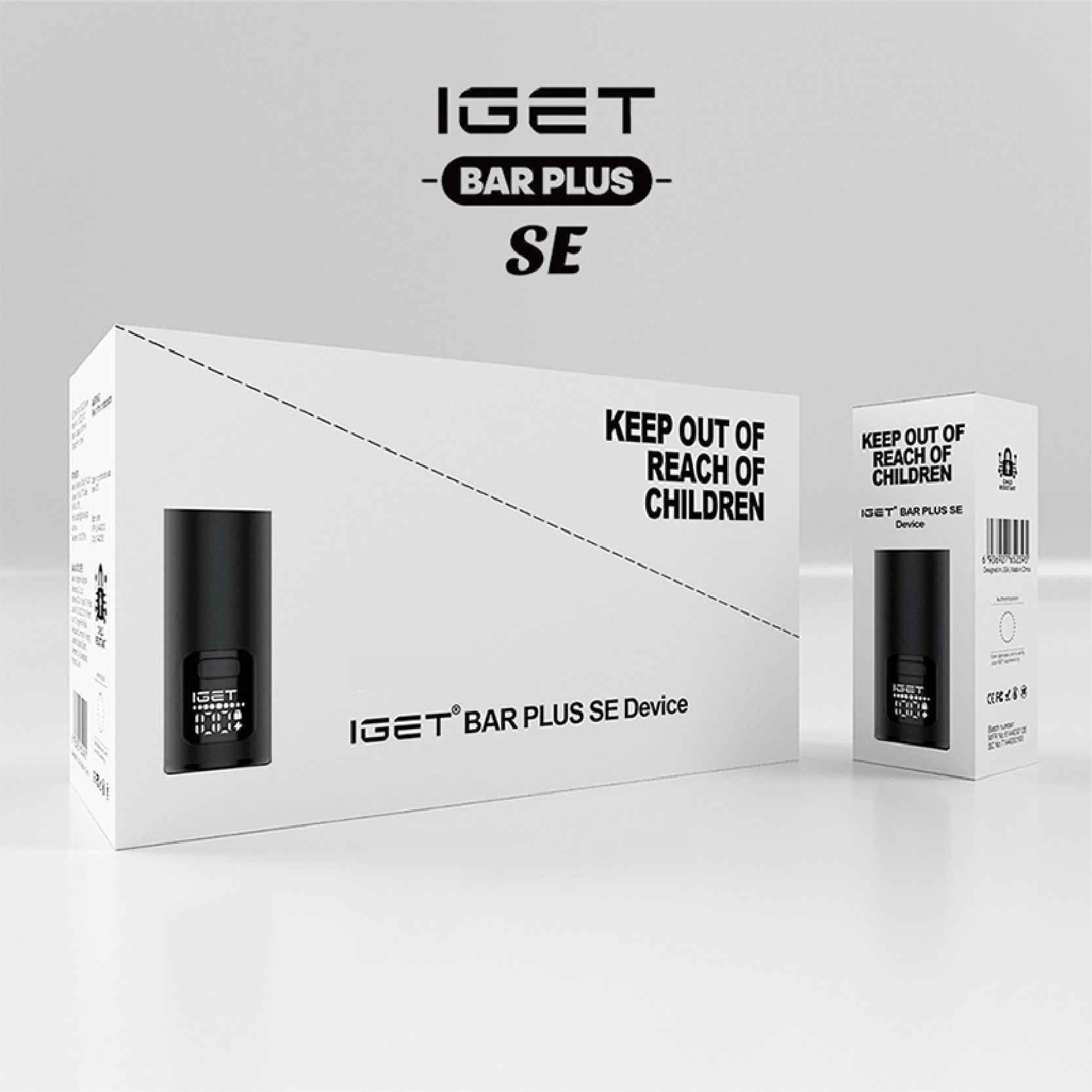 IGET BAR PLUS SE DEVICE - BLACK