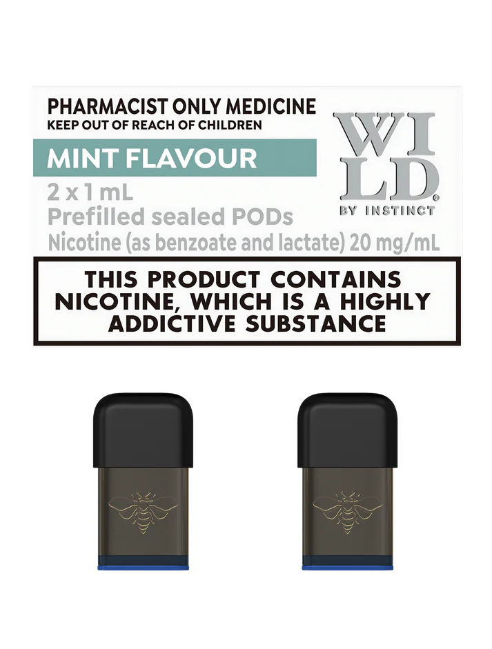 WILD BY INSTINCT PRO PREFILLED POD MINT (2X2ML)