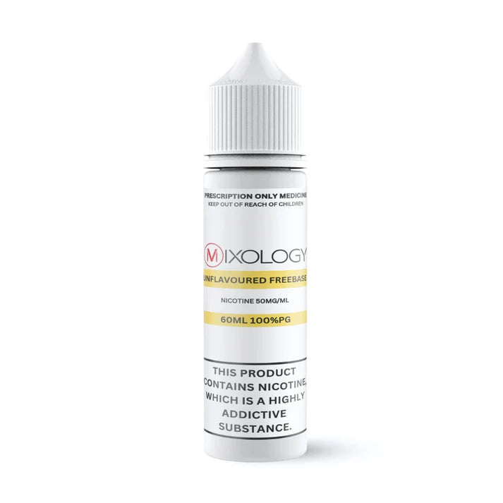 Mixology unflavoured - 50mg Liquid Nicotine Freebase (60ml)