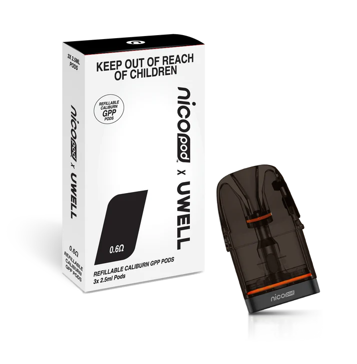 Uwell - Caliburn G3 Pods NicoPod Refillable (3 x 2.5ml)