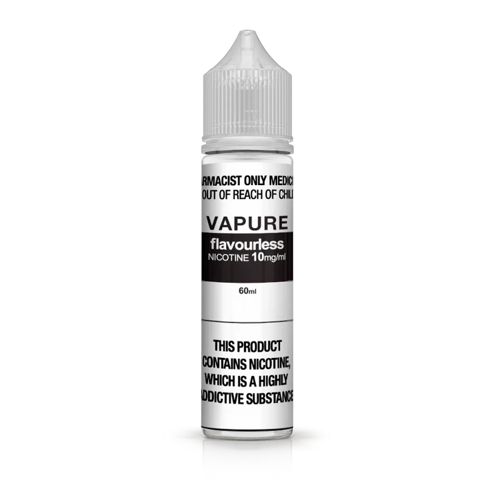 Vapure - Flavourless Freebase (60ml Bottle)